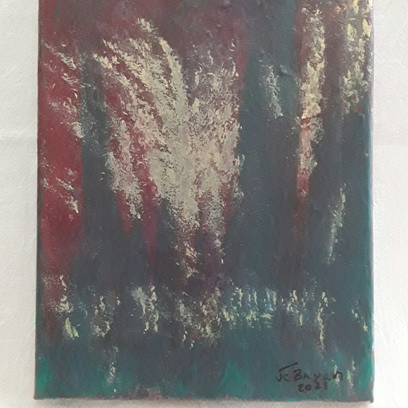 Elves in the Wild. Original Painting 8 x 10 - Picture 1 of 5